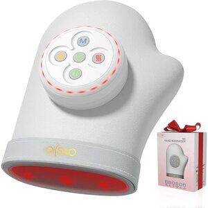 Hand Massager with Heat and Compression, Finger and Palm Massage Machine